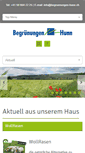 Mobile Screenshot of begruenungen-hunn.ch